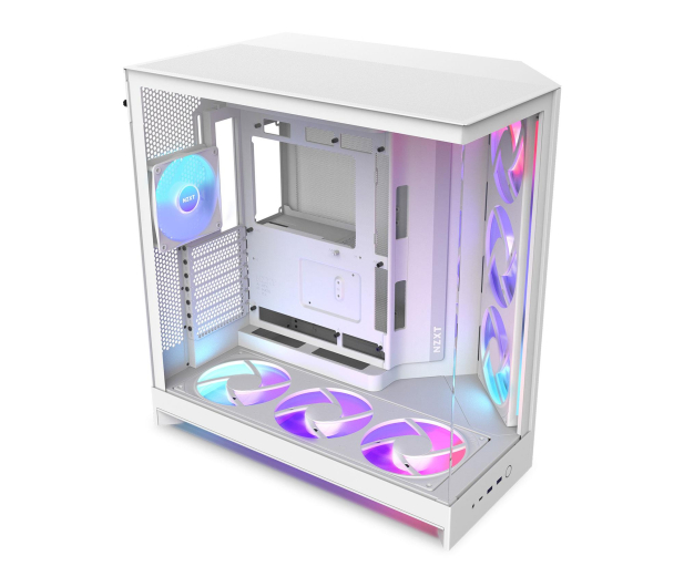 NZXT H9 FLOW RGB+ (2025) White CM-H92FW-P1 - 1347277 - zdjęcie 2